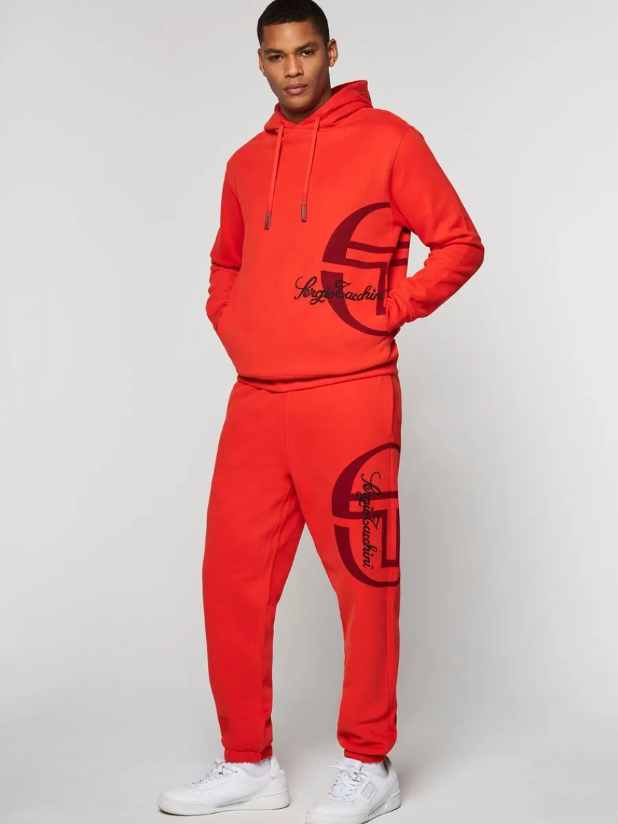 Sergio Tacchini Garcon Hoodie- Poinciana Hot