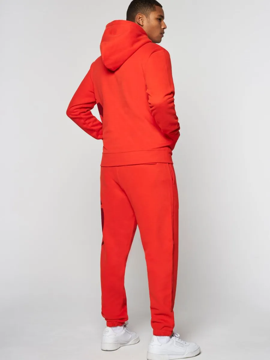 Sergio Tacchini Garcon Hoodie- Poinciana Hot