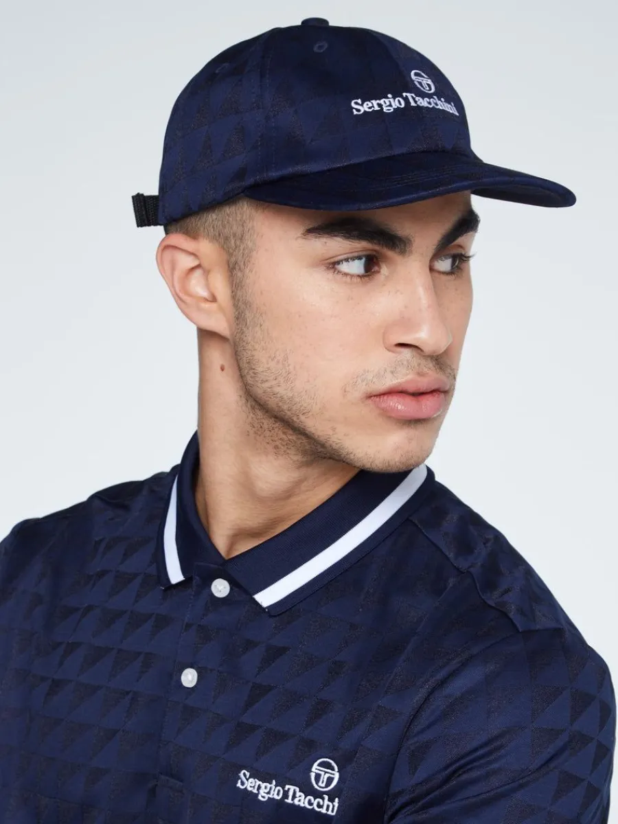 Sergio Tacchini Geo Cap-Maritime Blue New