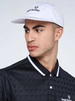 Sergio Tacchini Geo Cap-White Discount