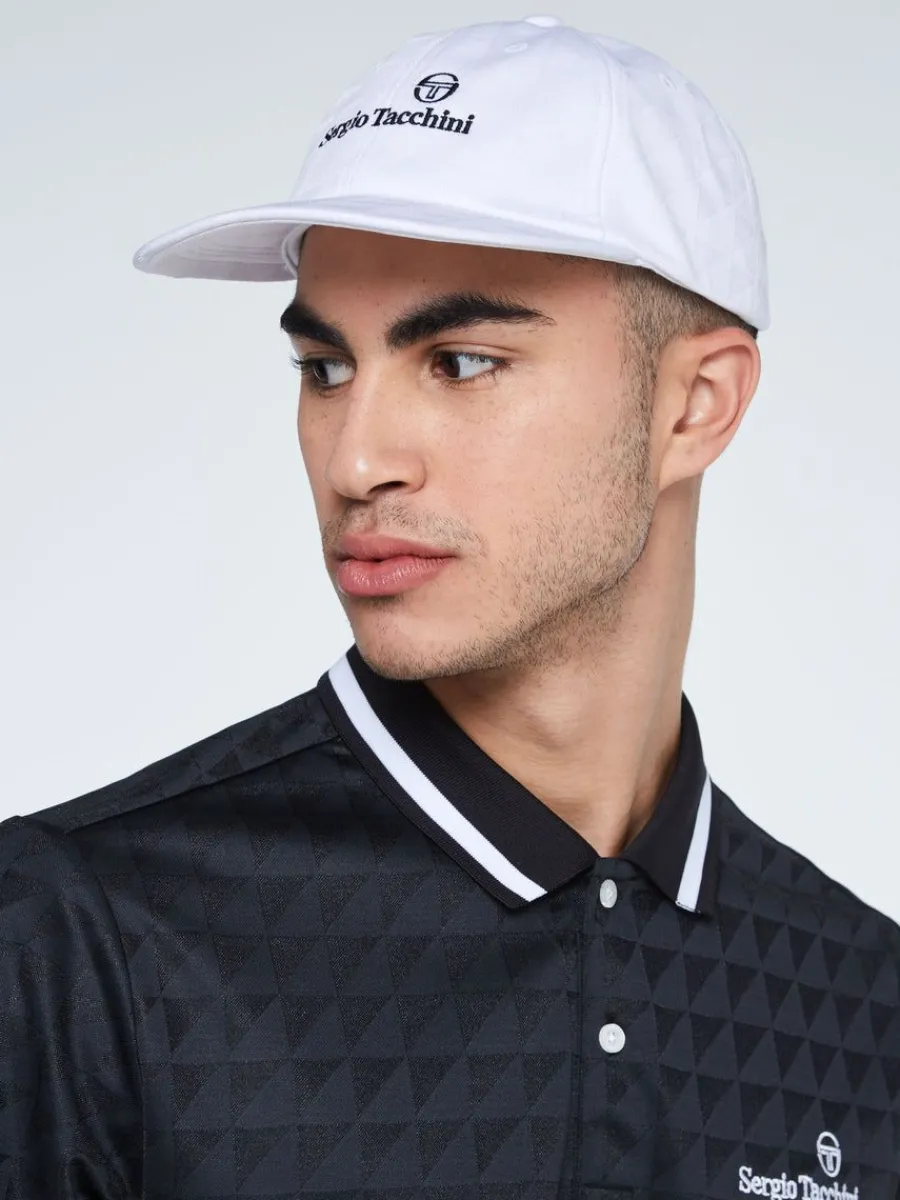 Sergio Tacchini Geo Cap-White Hot