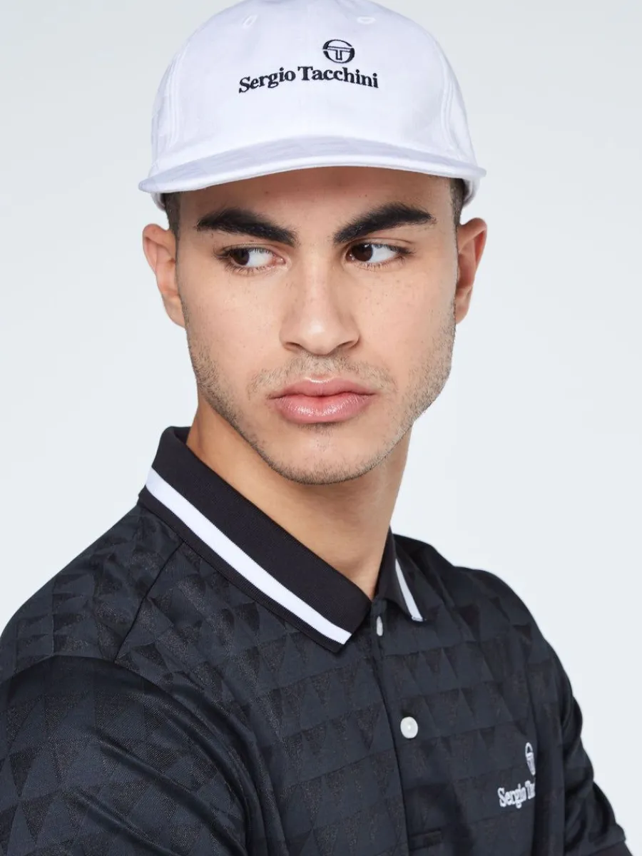 Sergio Tacchini Geo Cap-White Hot