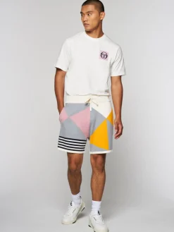 Sergio Tacchini Geo Knit Short- Multi Hot