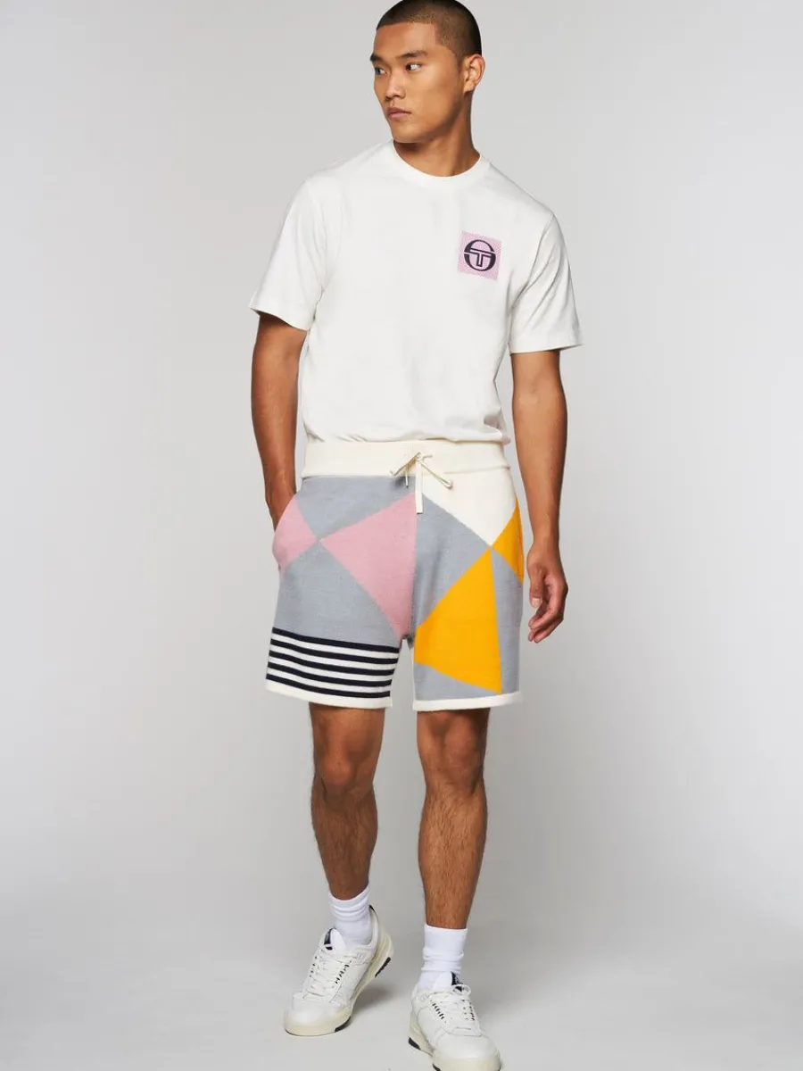 Sergio Tacchini Geo Knit Short- Multi Best