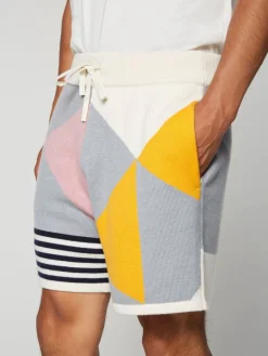 Sergio Tacchini Geo Knit Short- Multi Best
