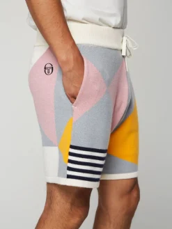 Sergio Tacchini Geo Knit Short- Multi Best