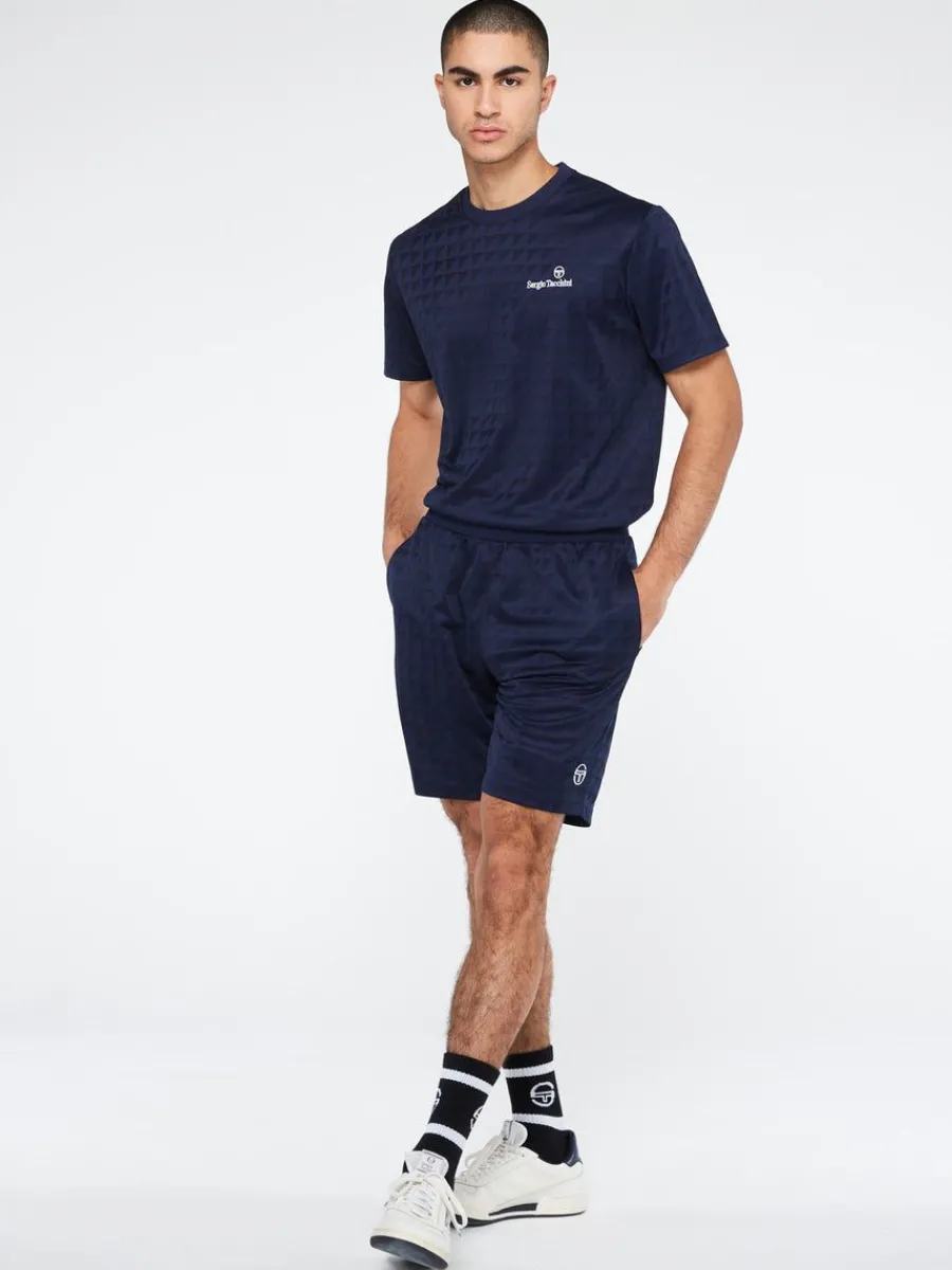 Sergio Tacchini Geo Short-Maritime Blue Best