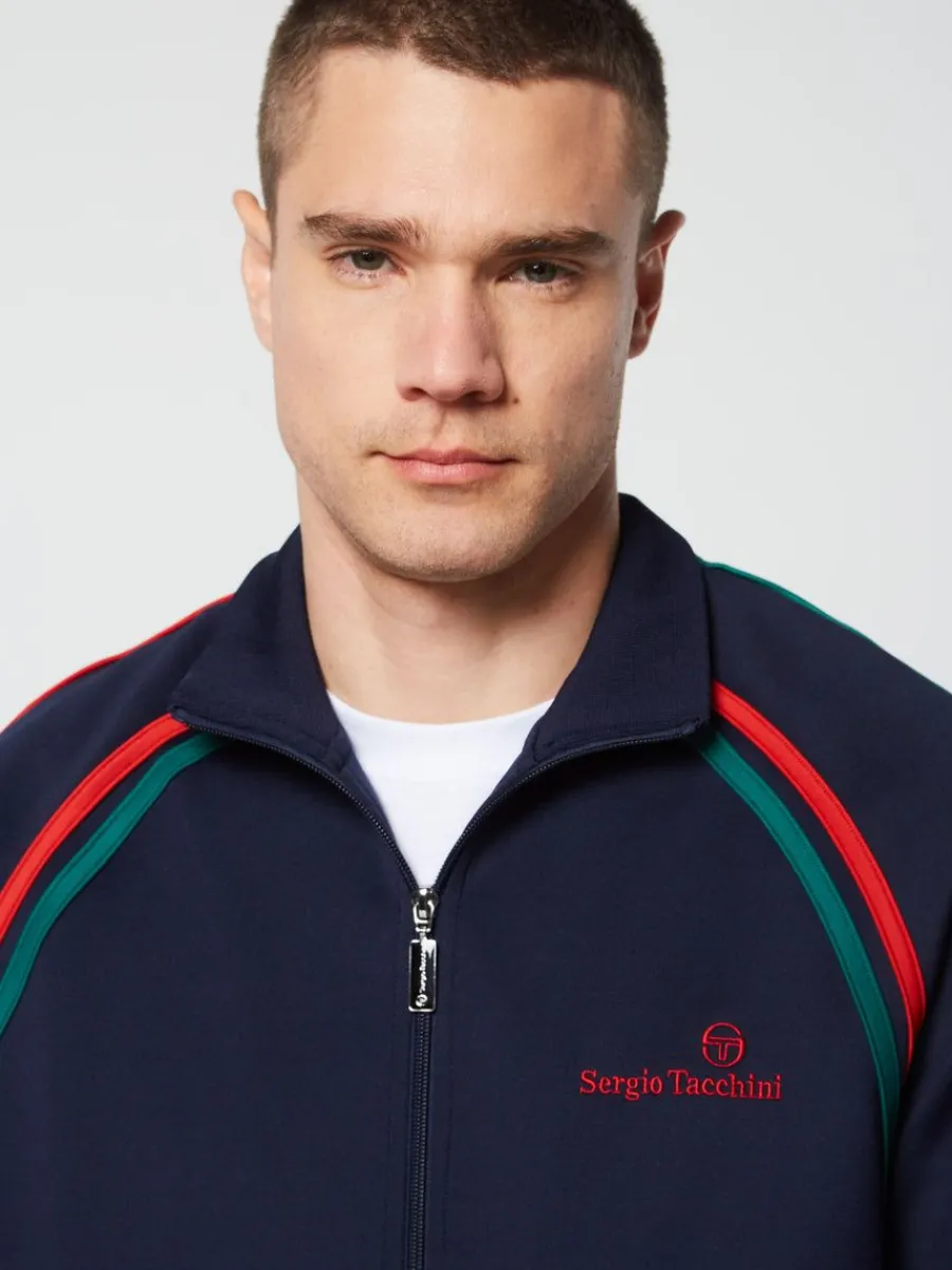 Sergio Tacchini Ghibli Track Jacket Archivio- Maritime Blue Discount