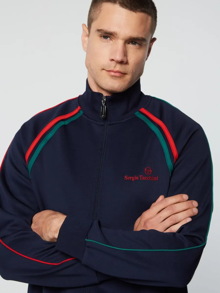 Sergio Tacchini Ghibli Track Jacket Archivio- Maritime Blue Hot