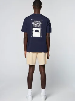 Sergio Tacchini Gioia T-Shirt- Maritime Blue Discount