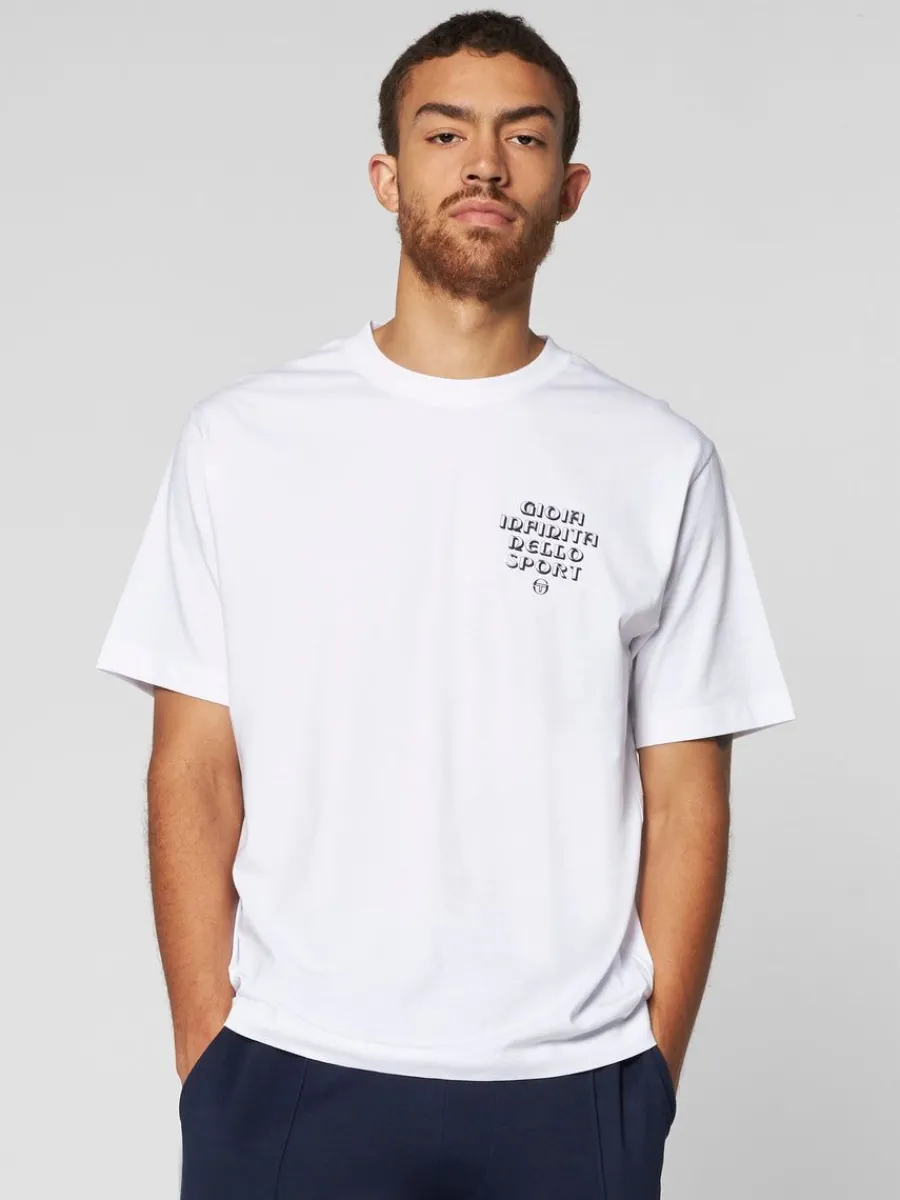 Sergio Tacchini Gioia T-Shirt- White/ White New
