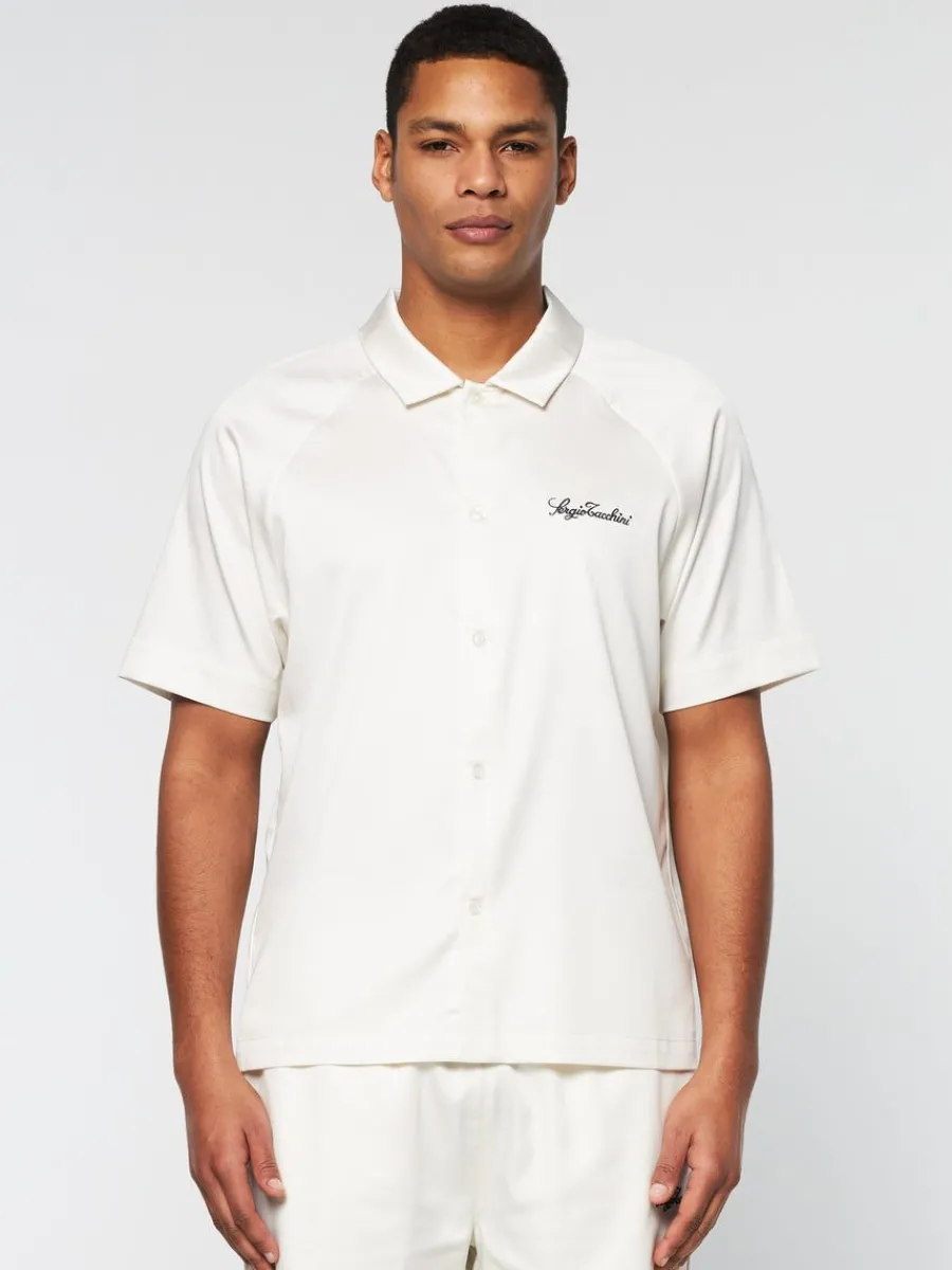 Sergio Tacchini Giorgio Lounge Shirt- Gardenia Outlet