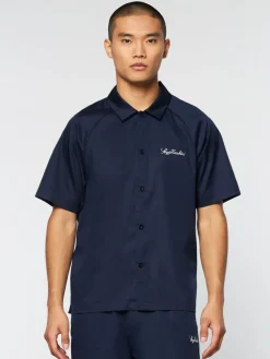 Sergio Tacchini Giorgio Lounge Shirt- Maritime Blue Hot