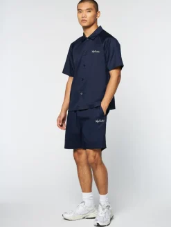 Sergio Tacchini Giorgio Lounge Shirt- Maritime Blue Hot