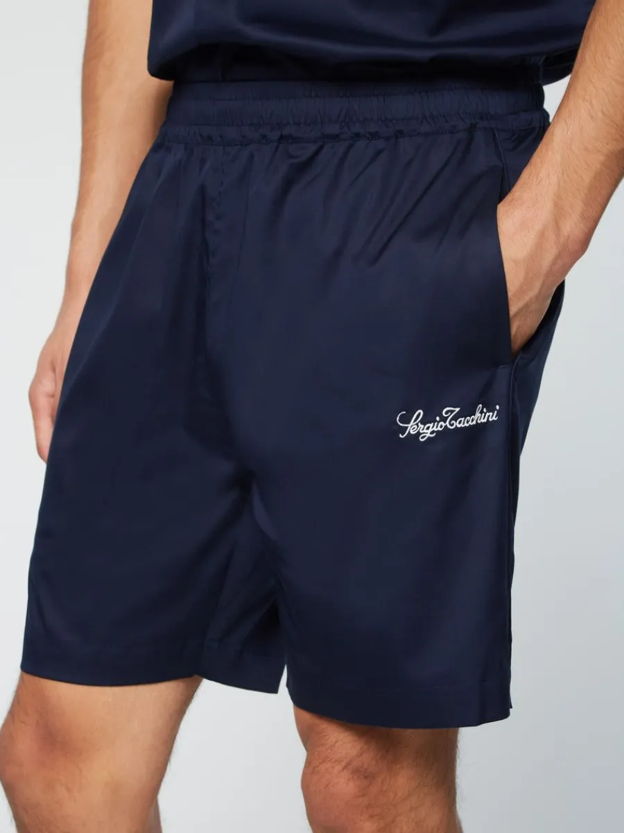 Sergio Tacchini Giorgio Lounge Short- Maritime Blue