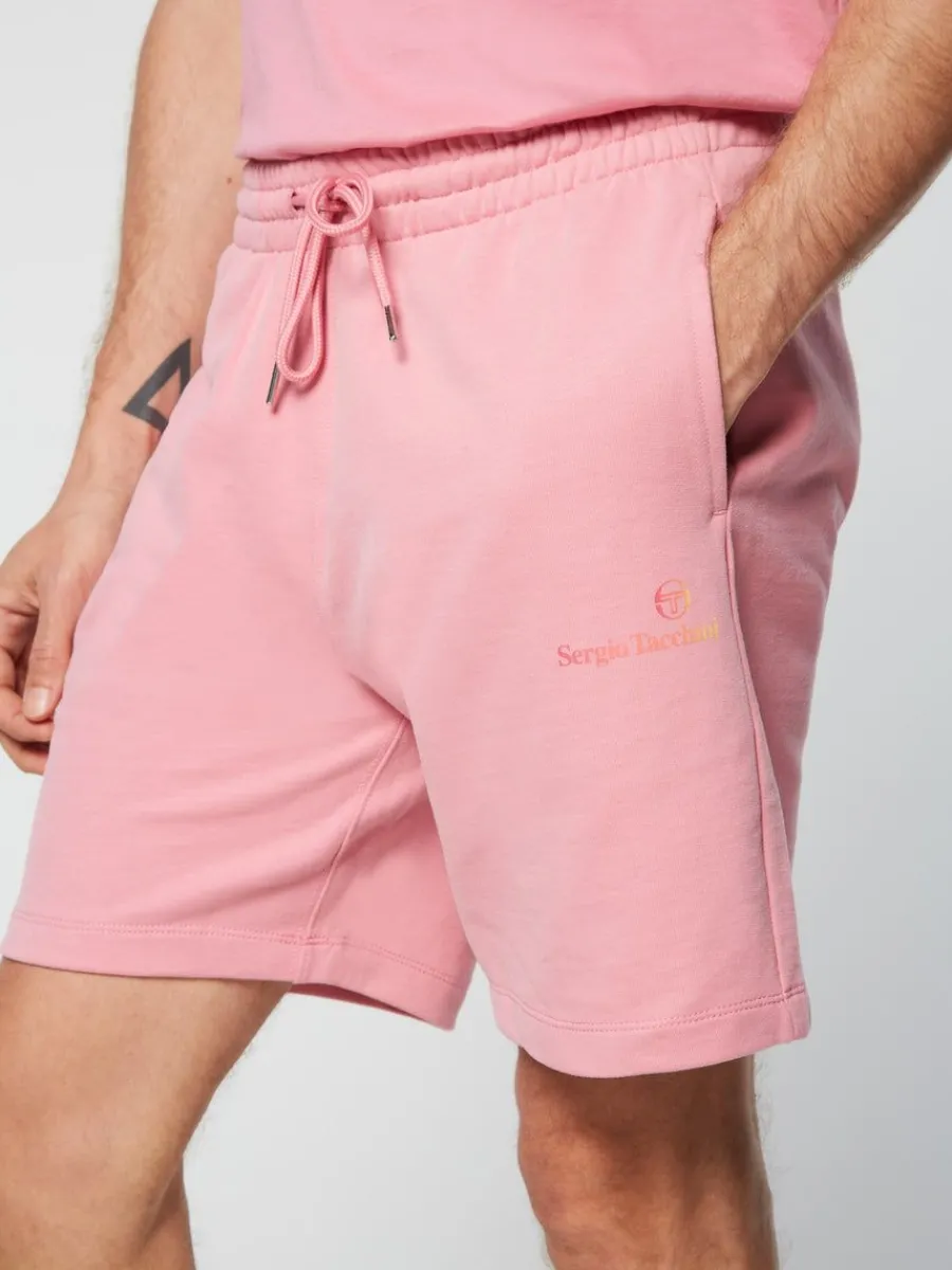 Sergio Tacchini Gradiennte Shorts- Wild Rose Outlet
