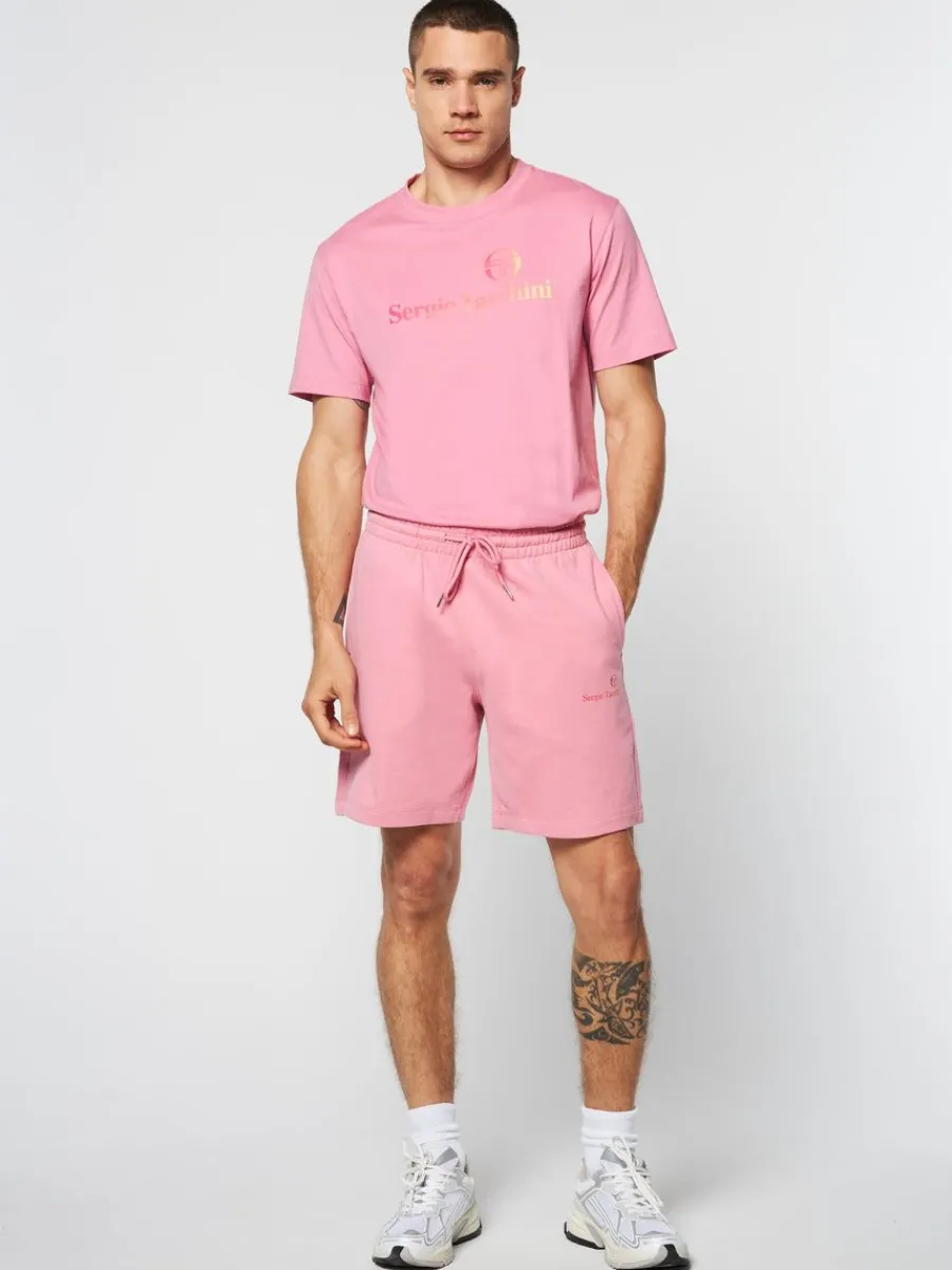 Sergio Tacchini Gradiennte Shorts- Wild Rose Clearance