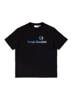 Sergio Tacchini Gradiennte T-Shirt- Black Beauty Outlet