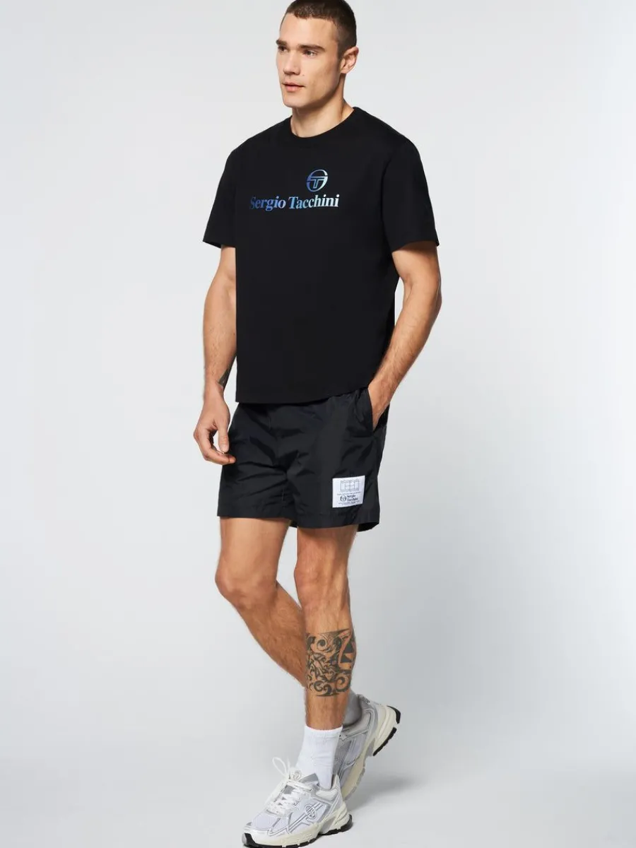 Sergio Tacchini Gradiennte T-Shirt- Black Beauty Outlet