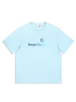 Sergio Tacchini Gradiennte T-Shirt- Clear Sky Hot