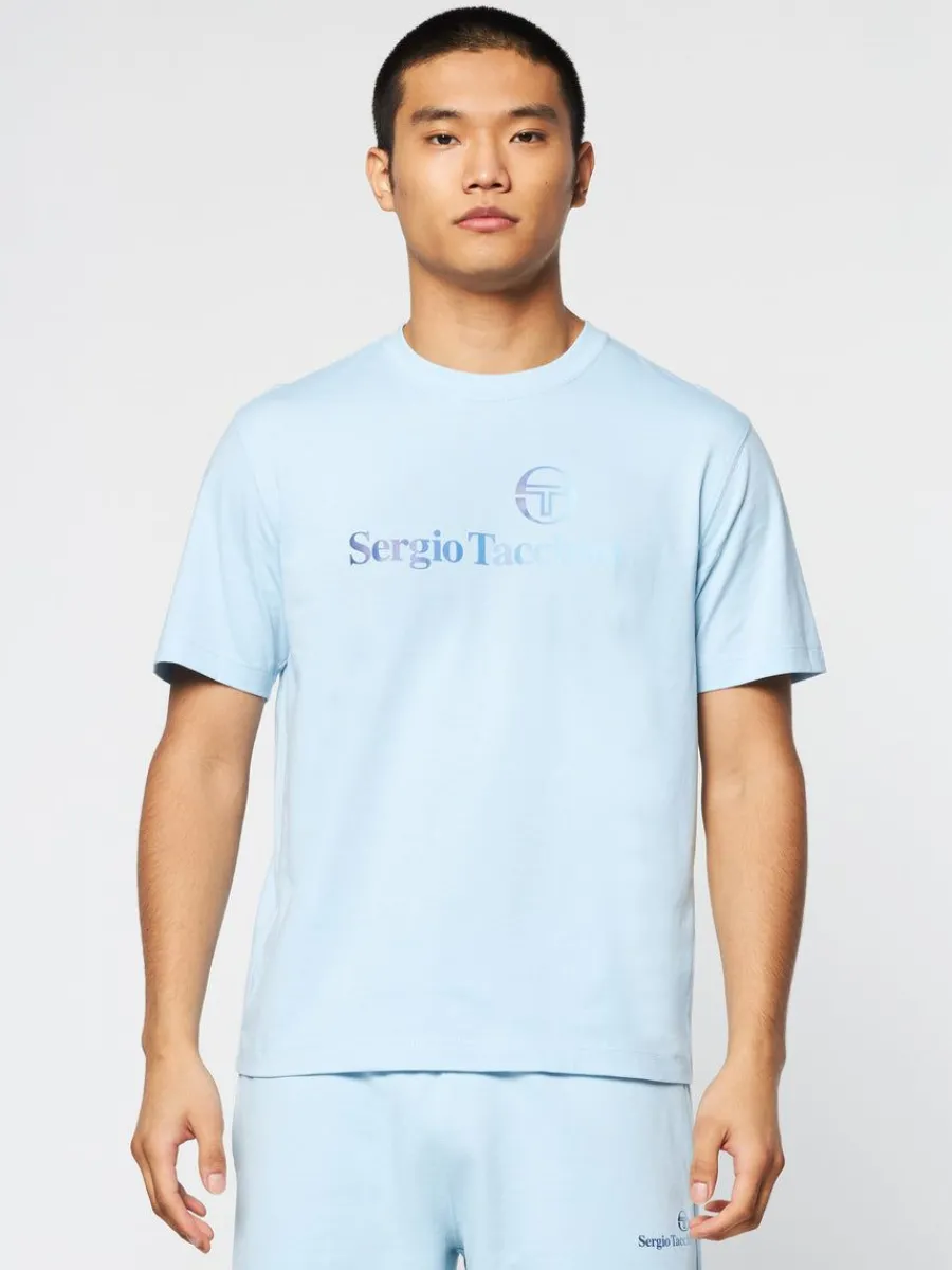 Sergio Tacchini Gradiennte T-Shirt- Clear Sky Best