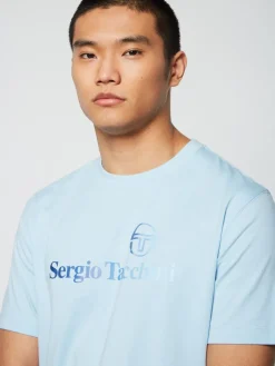 Sergio Tacchini Gradiennte T-Shirt- Clear Sky Best