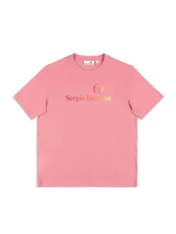 Sergio Tacchini Gradiennte T-Shirt- Wild Rose Clearance