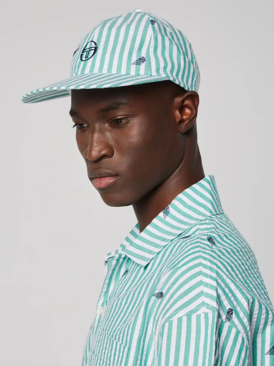 Sergio Tacchini Granda Baseball Hat- Deep Mint Sale