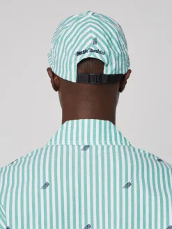 Sergio Tacchini Granda Baseball Hat- Deep Mint Sale