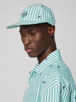 Sergio Tacchini Granda Baseball Hat- Deep Mint Sale