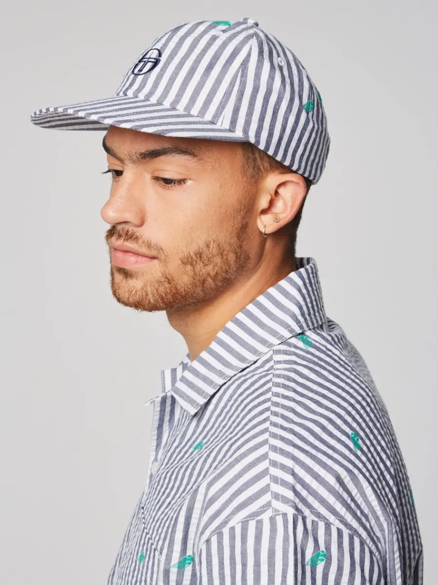 Sergio Tacchini Granda Baseball Hat- Maritime Blue Hot