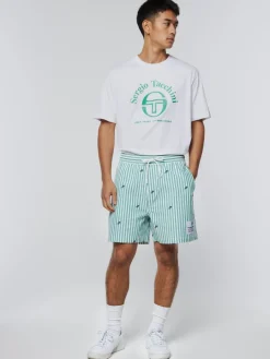 Sergio Tacchini Granda Short- Deep Mint Clearance