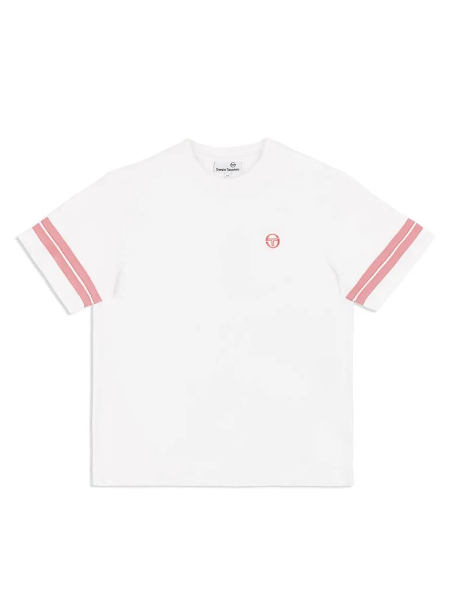 Sergio Tacchini Grello T-Shirt- White Hot