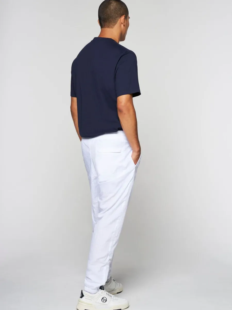 Sergio Tacchini Griante Track Pant- Brilliant White Clearance