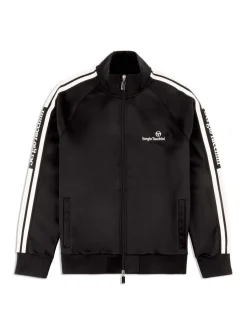 Sergio Tacchini Gromo Tape Track Jacket- Black Beauty Online