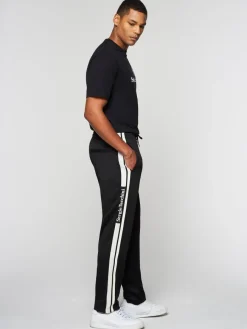 Sergio Tacchini Gromo Tape Track Pant- Black Beauty Clearance