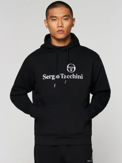Sergio Tacchini Heritage Hoodie- Black Beauty Outlet