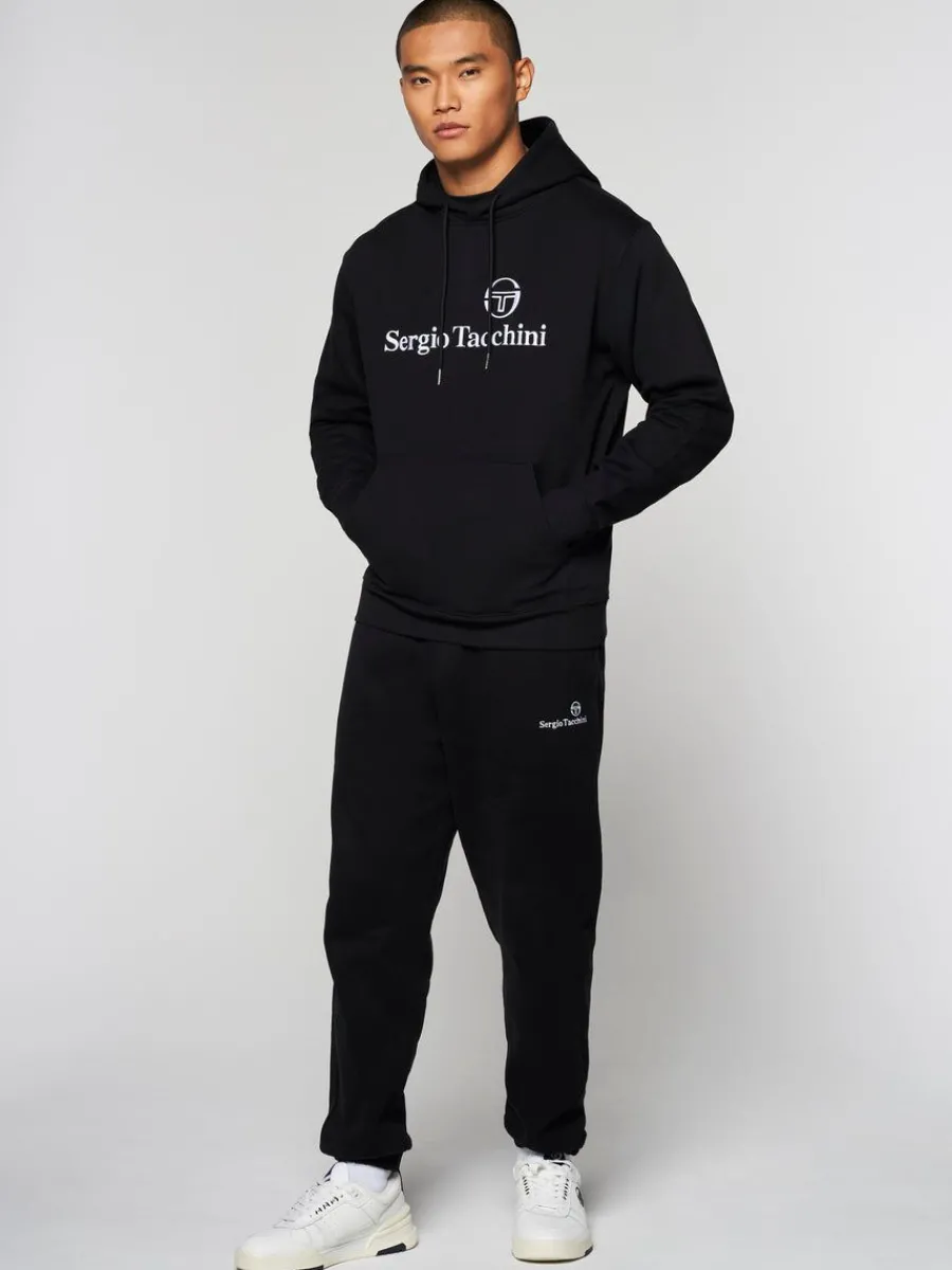 Sergio Tacchini Heritage Hoodie- Black Beauty Outlet