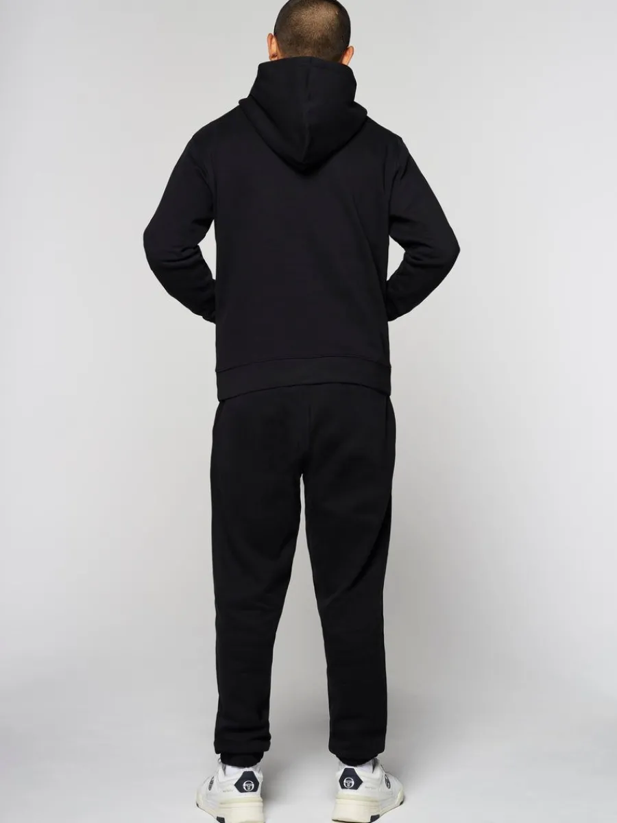 Sergio Tacchini Heritage Hoodie- Black Beauty Outlet