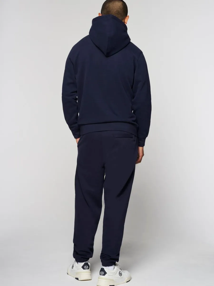 Sergio Tacchini Heritage Hoodie- Maritime Blue Sale