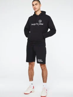 Sergio Tacchini Heritage Logo Hoodie-Black Best