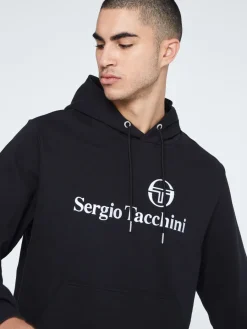 Sergio Tacchini Heritage Logo Hoodie-Black Best