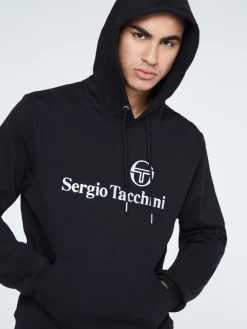 Sergio Tacchini Heritage Logo Hoodie-Black Best