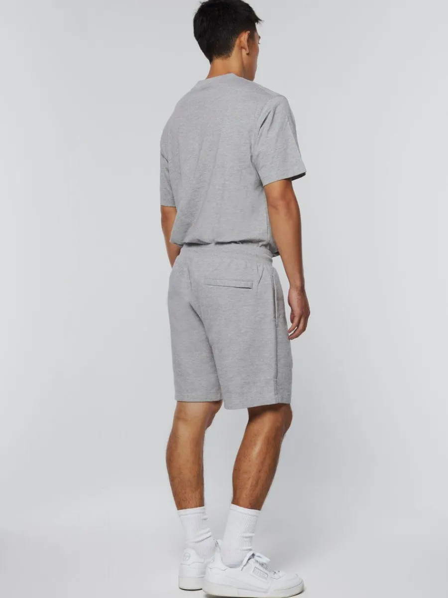Sergio Tacchini Heritage Logo Short-Heather Grey Clearance