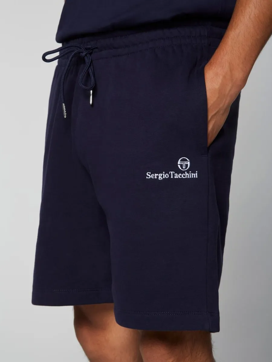 Sergio Tacchini Heritage Short- Maritime Blue Outlet