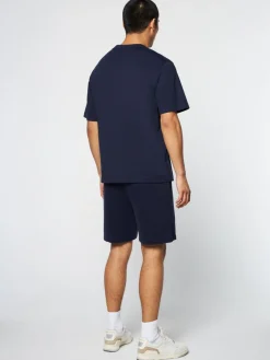 Sergio Tacchini Heritage T-Shirt- Maritime Blue New