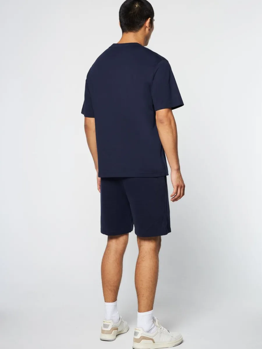 Sergio Tacchini Heritage T-Shirt- Maritime Blue