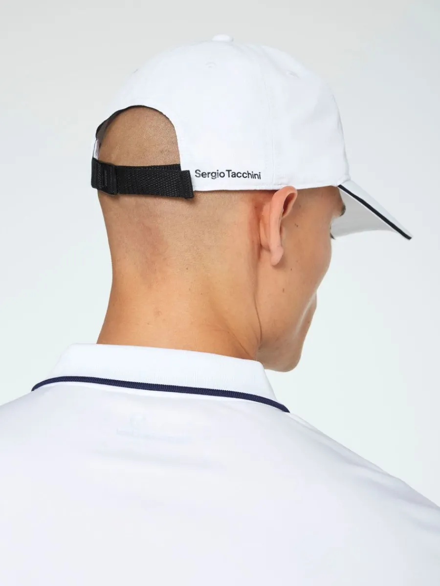 Sergio Tacchini Innesto Cap-White/ Anthracite Best