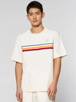 Sergio Tacchini Ivanes T-Shirt Archivio- Gardenia Hot