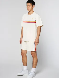 Sergio Tacchini Ivanes T-Shirt Archivio- Gardenia Hot